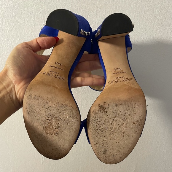 JIMMY CHOO
Women's suede heel sandals. Size 8,5 - Picture 4 of 4